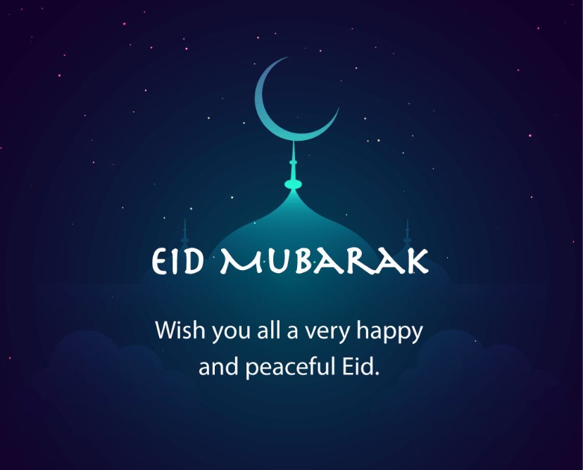 Eid Mubarak to all our children, families and staff celebrating today. #WeExceed