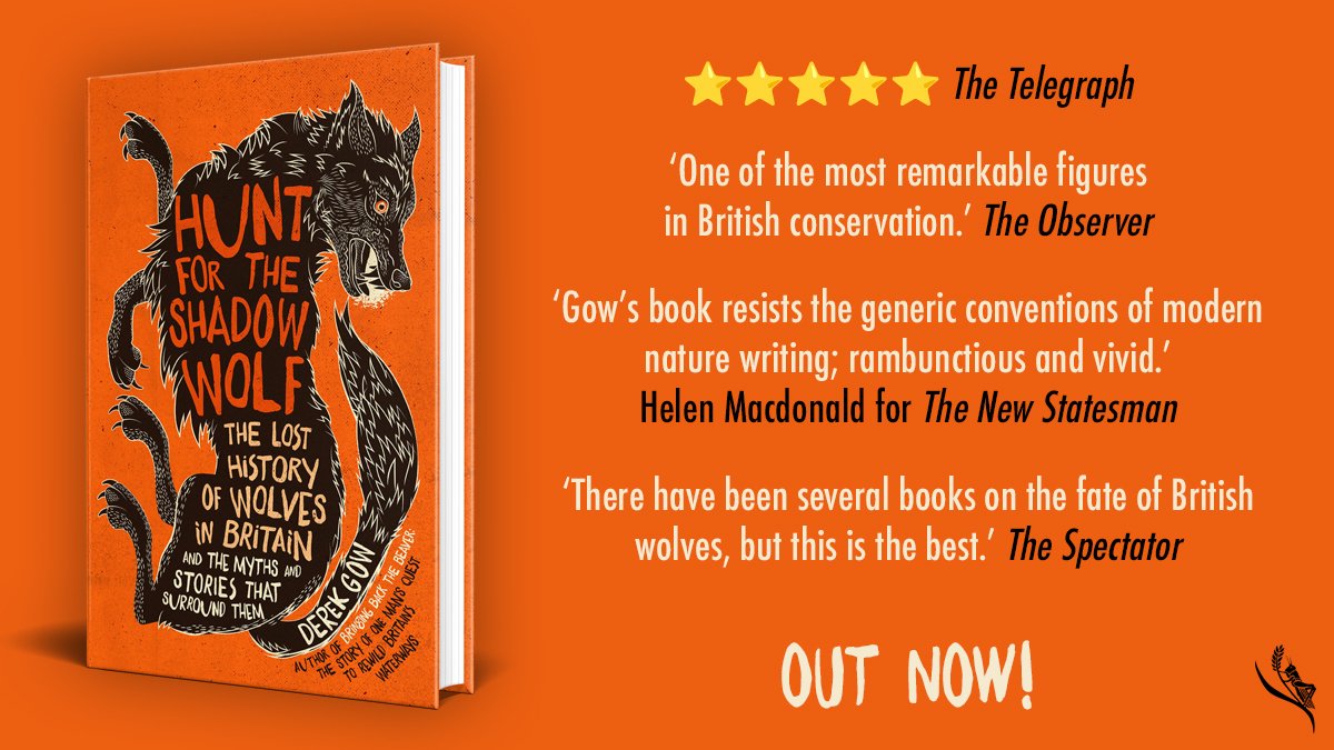 Hunt for the Shadow Wolf from <a href="/gow_derek/">Derek Gow</a> 
has been garnering some amazing praise in the month it's been out. Check out Derek's upcoming events here:🐺🐺🐺chelseagreen.co.uk/event/hunt-for…