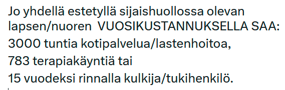 neurokirjo's tweet photo. #lapset #nuoret #lastensuojelu #lapsikauppa #lapsibisnes #perheet #lapset #nuoret #lapsenoikeudet #hatkassa  #SyTy #traumaterapia #väkivalta 

Mitä 1,2 miljardilla saisikaan lapsiperheille?
Väestöliitto 11/2023 https://t.co/Nj3U1Qdx9h