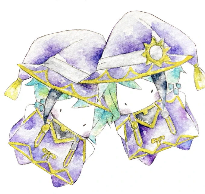 #twstファンアートブルーム リーチ兄弟 