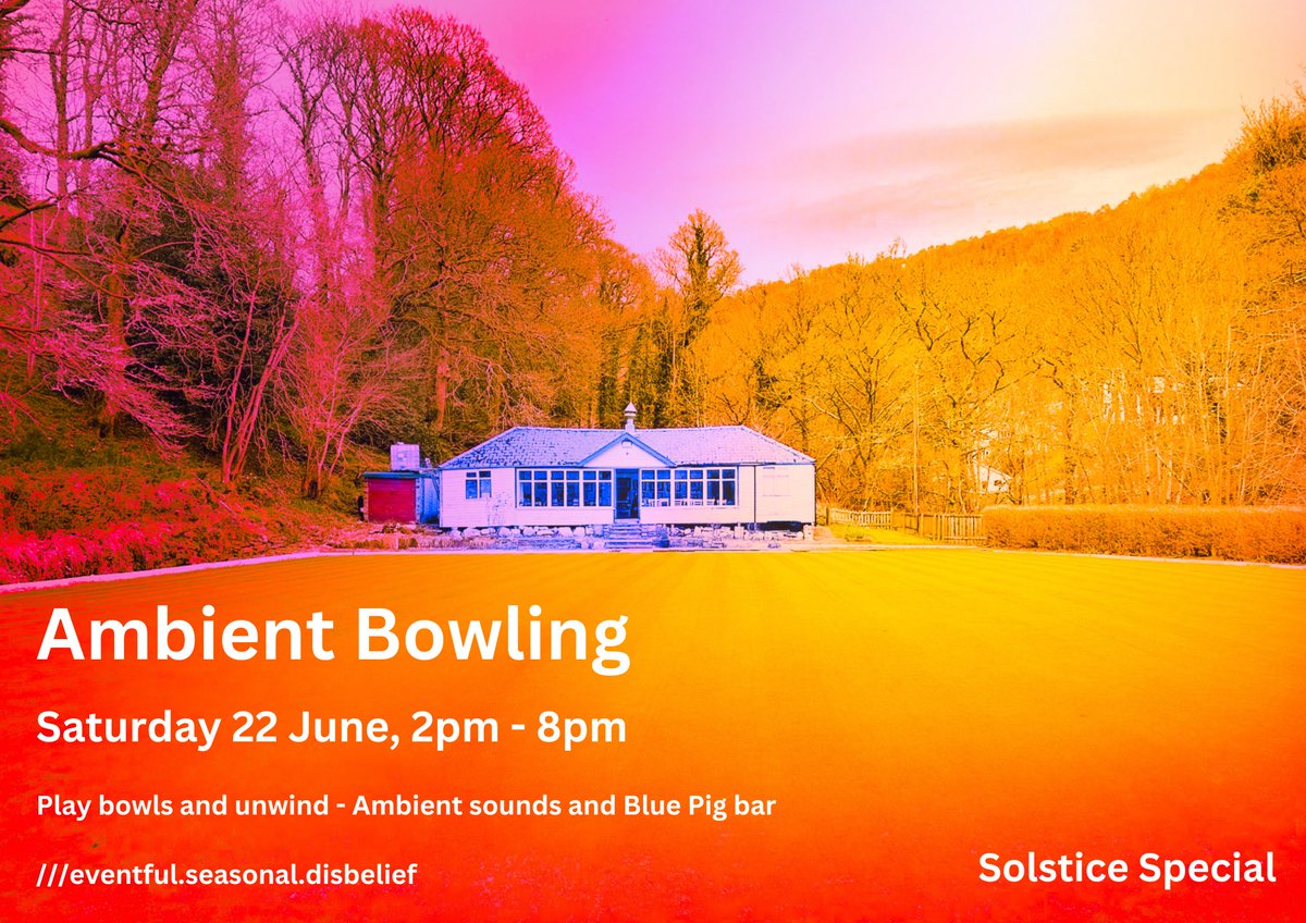 Announcing 2024’s second outing.
A solstice special.