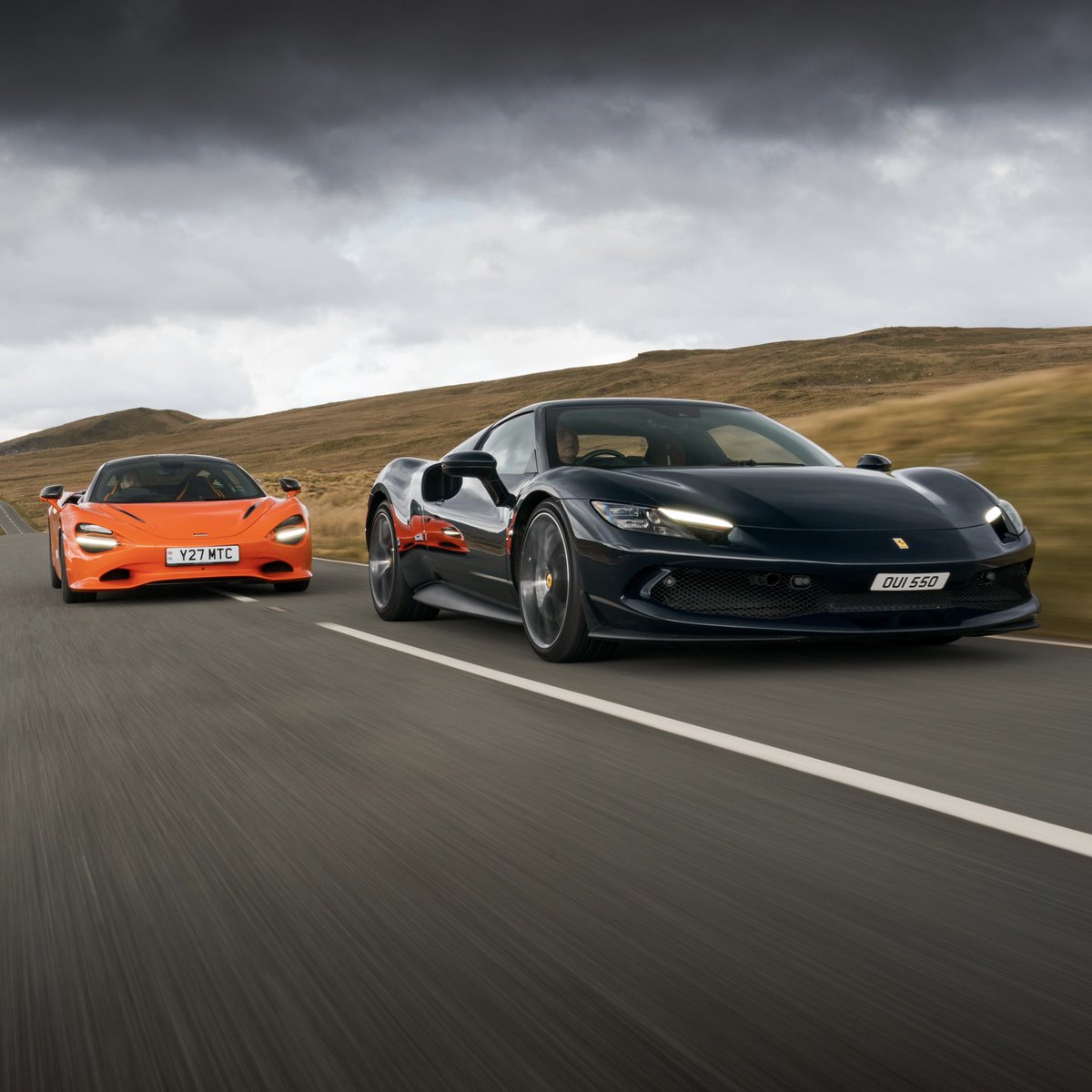 ‘If you want to find out if a Ferrari still has what it takes, it is to Woking, not Sant’Agata, that you must now turn.’ Two of the finest supercars on sale – the Ferrari 296 GTB and McLaren 750S – fight it out on Welsh mountain roads. New today on Ti: the-intercooler.com/library/driven…