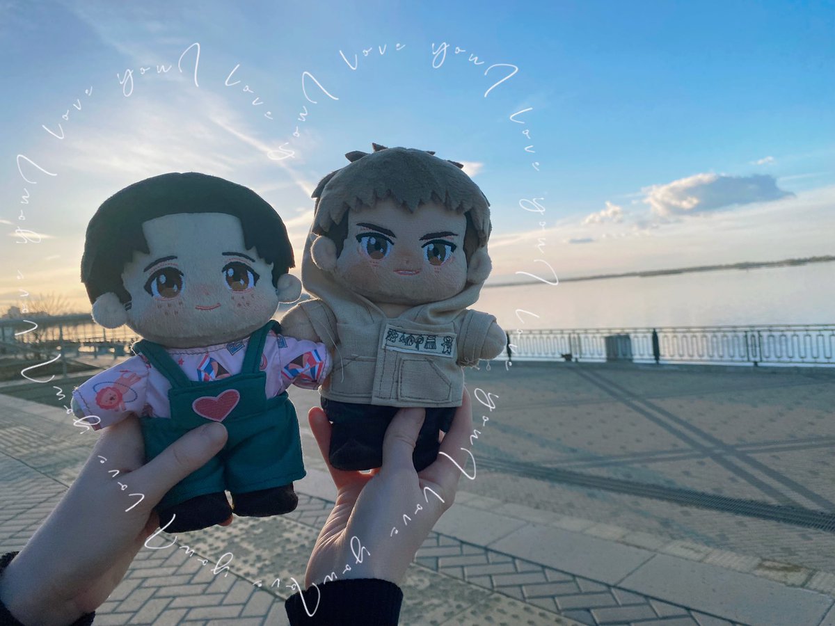 thank you all for your congratulations 🥺💖 I present you my birthday trip with Jean Marco plushies! 💖