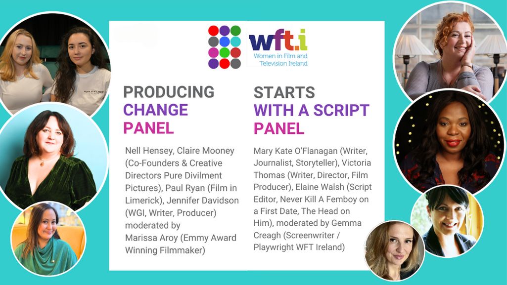 I'll be chatting with Victoria Thomas, Mary Kate O Flanagan & Elaine Walsh at this wonderful WFT Ireland/Catalyst IFF panel; It Starts With The Script takes place on 20th April in The Savoy Hotel, Limerick & is followed by networking drinks until 4:30pm. wft.ie/wft-events-at-…