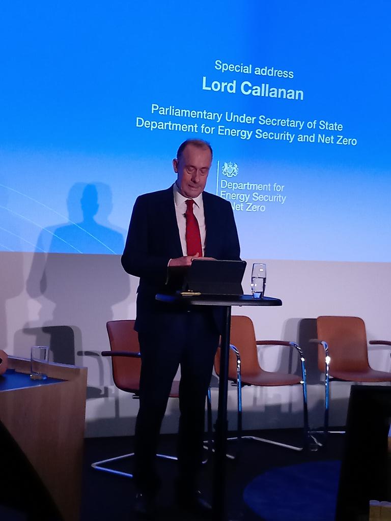 Great speech from @energygovuk Minister @MartinCallanan on heat pumps and how vital they will be in decarbonising homes and how they will future proof your home @_MCS_Foundation @mcscertified @@edmiliband