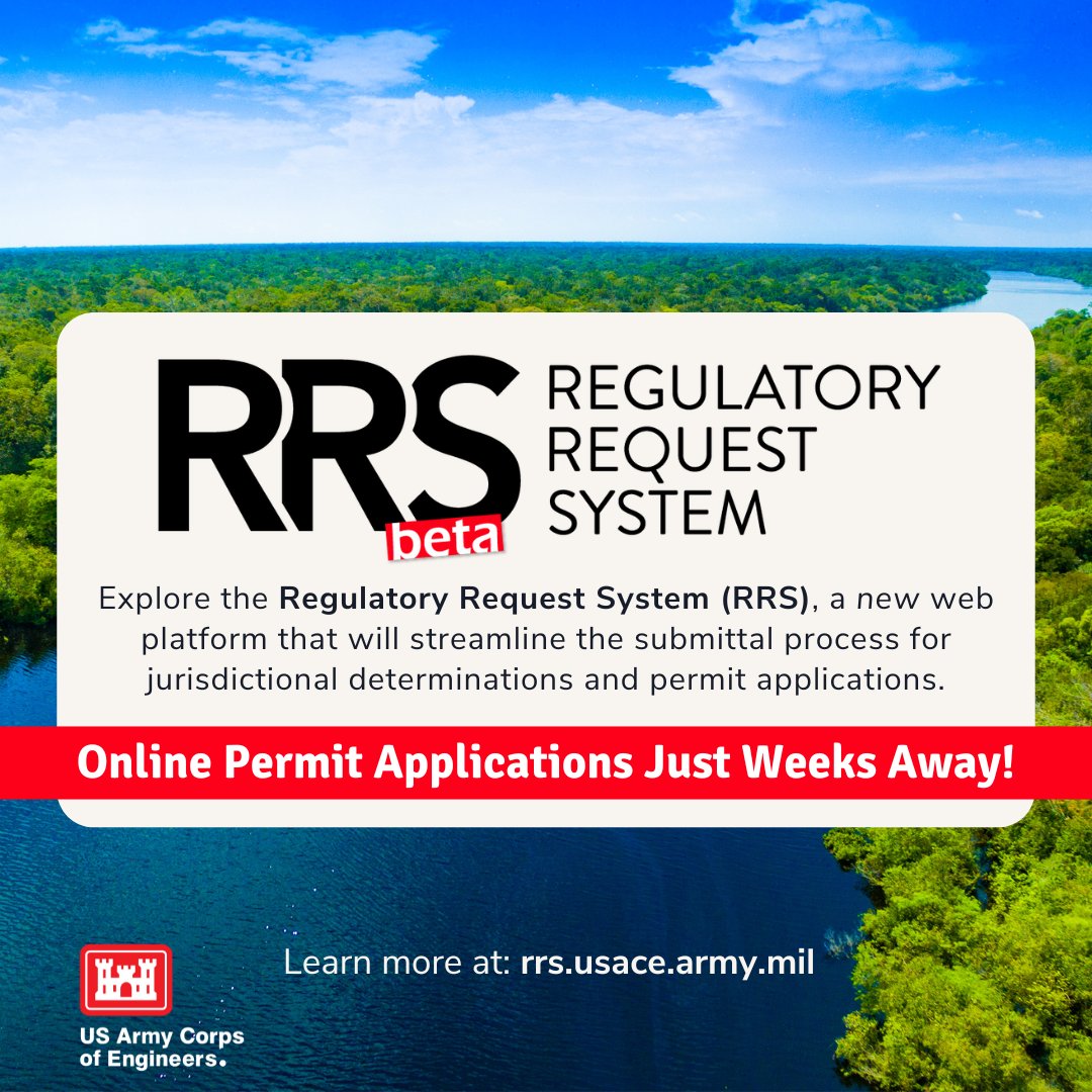 📢 Online Permit Applications are just weeks away! We are excited to announce that the new web-based platform called the Regulatory Request System (RRS) will soon include an electronic submittal option for permit applications. (THREAD)