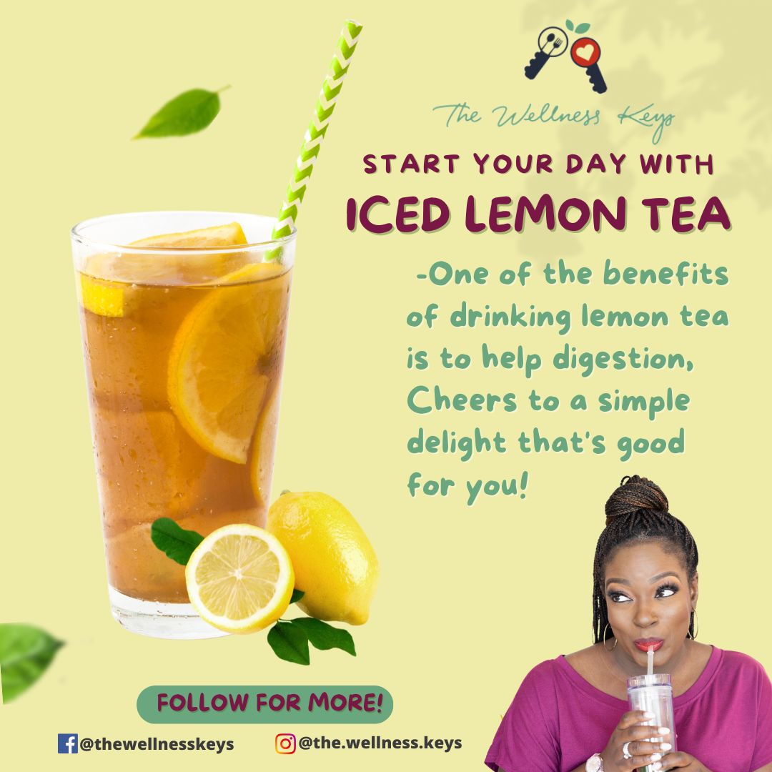 Kickstart your morning with a refreshing twist! Iced lemon tea isn't just delicious—it's also packed with benefits. 🍋💫 

#MorningBoost #IcedLemonTea #HealthyStart #IcedLemonTea #SummerRefreshment #HealthyLiving #NaturalEnergy #WellnessWednesday #NutritionTips #RefreshingStart