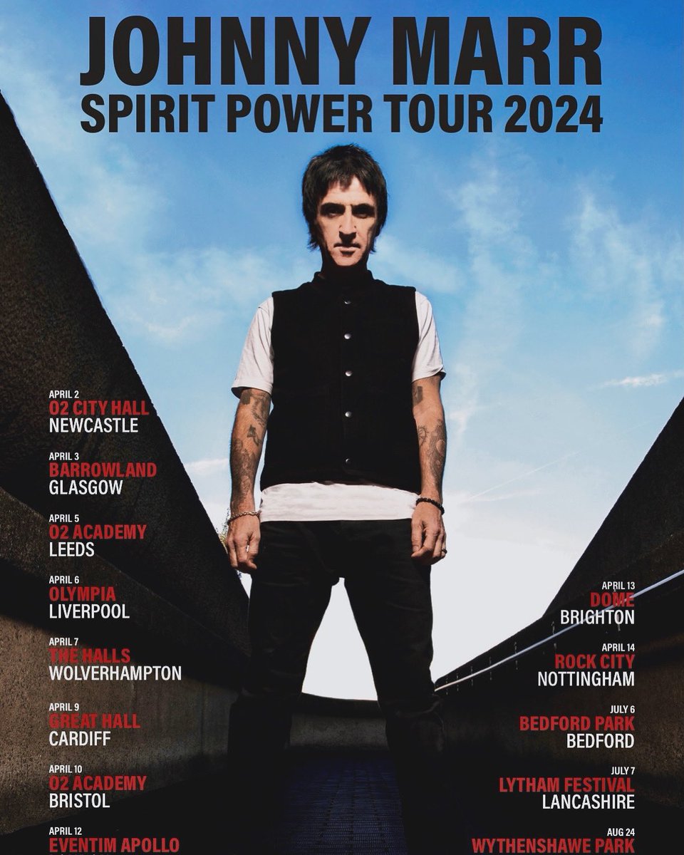 Loving this tour. Bristol tonight. #spiritpowertour24