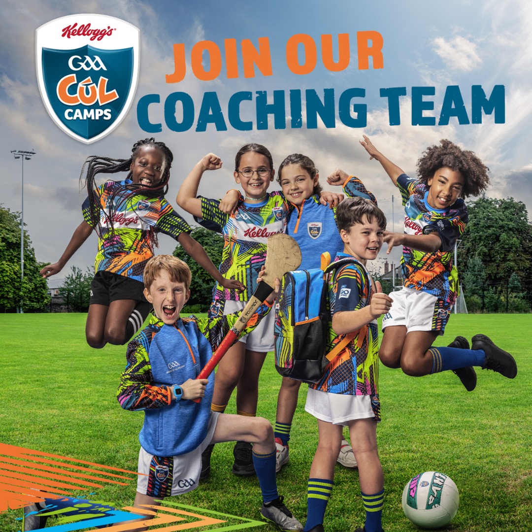 Join our Coaching team for our 2024 Kelloggs Cúl Camp Program today! To register your interest and find out more details, click the link below: forms.office.com/e/k2VDS2uBKq