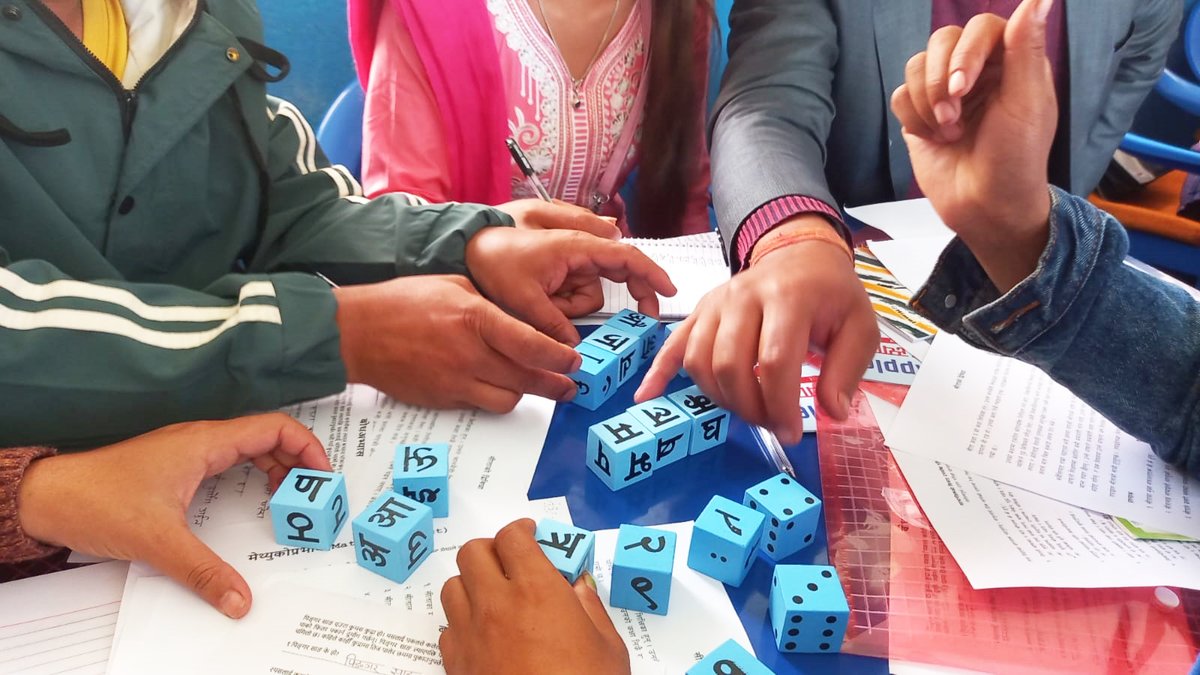 On #nationalearlyyearsteacherday, we understand a teacher's professional development and management is key to success. We provide bespoke training, mentoring, and assessment for all our early-grade teachers. Let's celebrate and thank our team👏eyenepal.org  #earlyyears