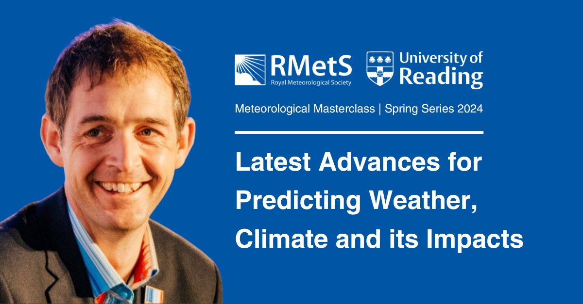 2023 was the warmest year on record, approaching 1.5°C above pre-industrial levels. Join Prof @ed_hawkins, @UniofReading, next month as he discusses long-term changes in global temperatures, why 2023 was so extreme & meeting our Paris Agreement goals. rmets.org/event/mastercl…