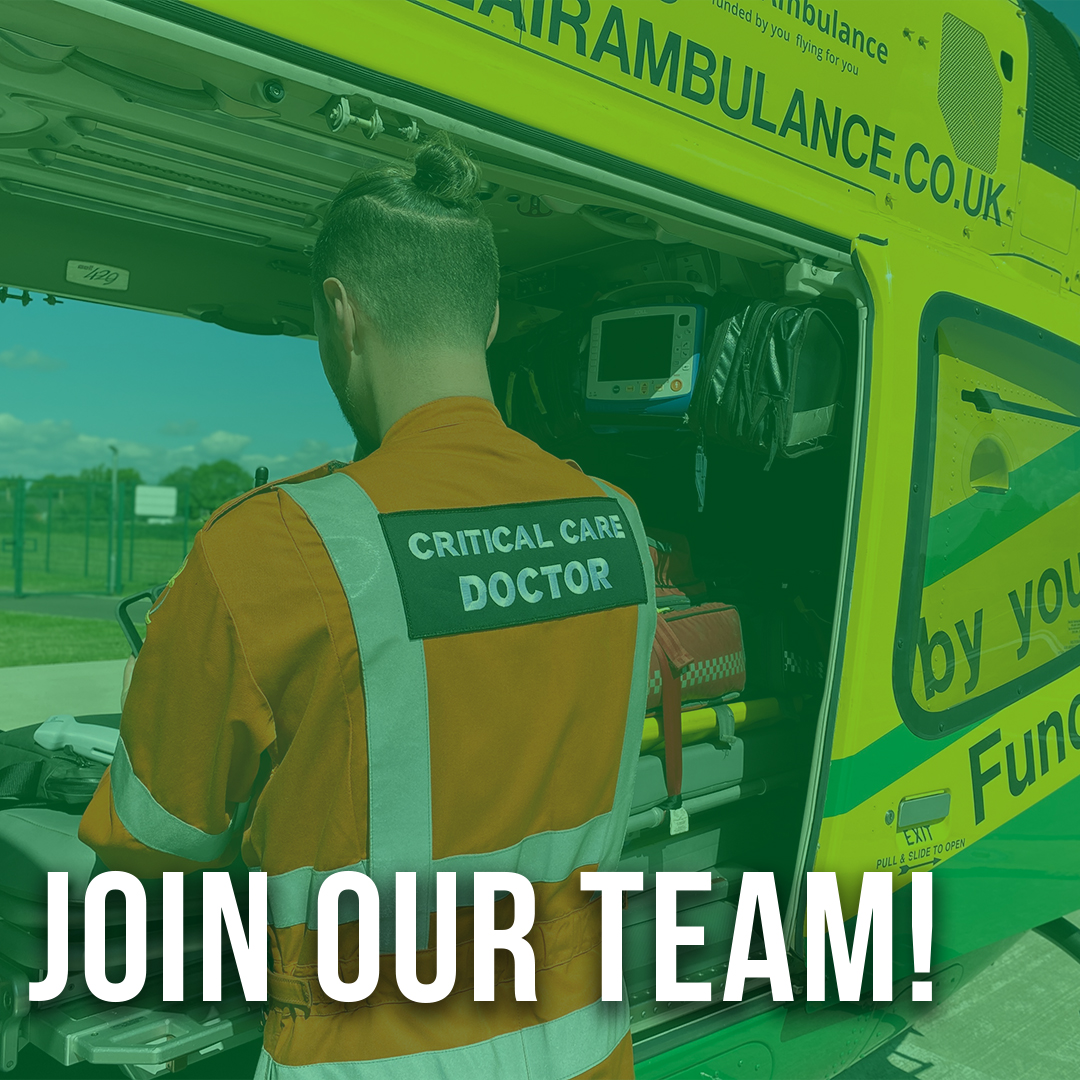 We have an exciting opportunity for experienced pre-hospital emergency doctor(s) to join our service, predominantly for the provision of clinical care. Could you join our team? Applications close at 5pm on Friday 26 April. Read the full recruitment pack: bit.ly/3PXBDCK
