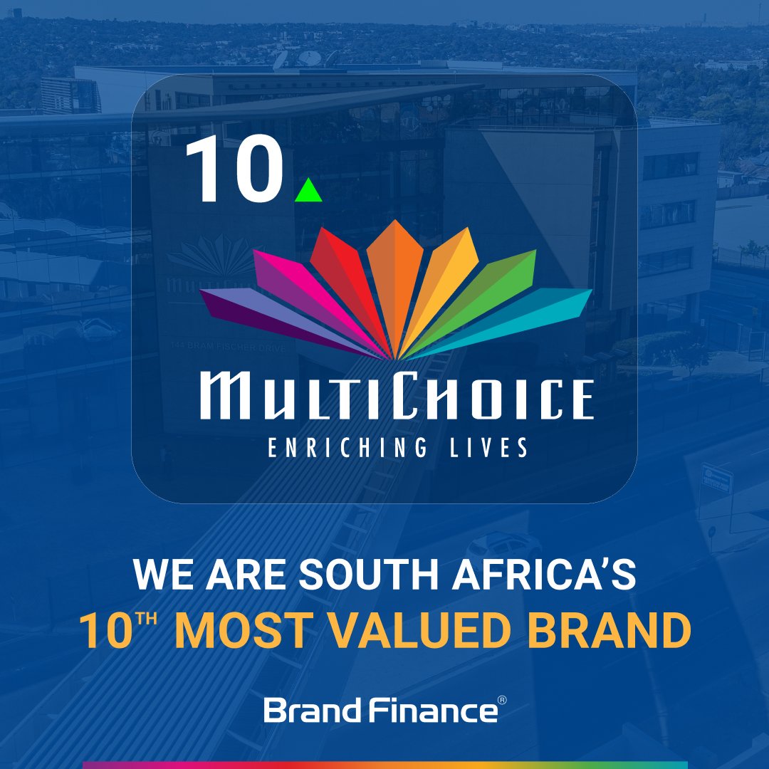 The MultiChoice Group is thrilled to be recognised in the 2024 rankings by Brand Finance. This achievement underscores our commitment to enriching lives and our relentless pursuit of excellence. #EnrichingLives