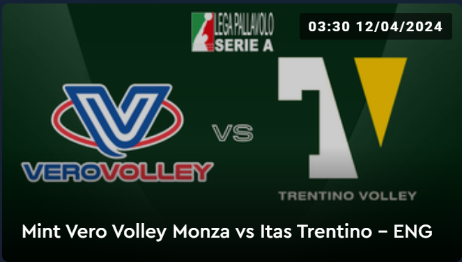Another crucial game for Monza this Friday. Good luck to Ran and Monza 💪 Play off - Semifinals Game 4 - 📅 April 12 (Fri) ⏰ 3:30AM JST 🏠 Monza vs Trentino