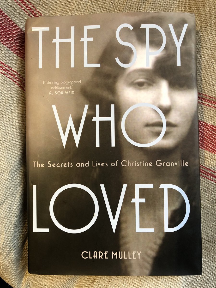 ‘Granville had the kind of personality that could bend steel bars.’ Today’s @Telegraph on #KrystynaSkarbek aka #ChristineGranville, subject of my bk #TheSpyWhoLoved. My #HistoriesSecretHeroes pod is not out yet, but I agree, she should be on screen! @BBCSounds @alexvtunzelmann