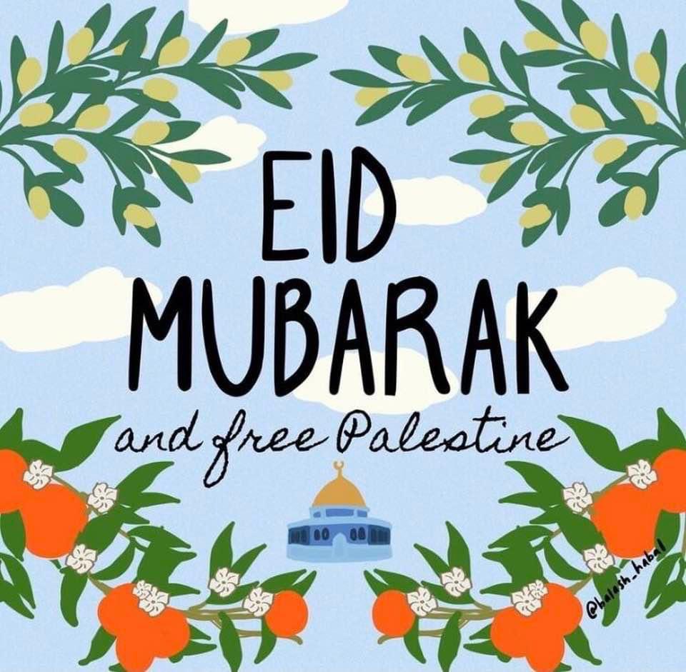 Eid Mubarak, dear friends