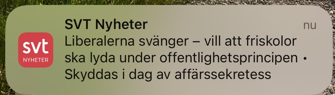 Det var på tiden. Får man skattepengar ska det vara möjligt att granska verksamheten. Skola som skola. Länge leve offentlighetsprincipen.