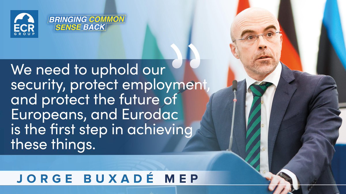 'The message we send is clear: Our law must be complied with. If you enter illegally or try to deceive us; we'll identify you and we'll pursue you and return you to your place of origin.'

🗣️ #Eurodac rapporteur @Jorgebuxade presents the file in the #EPlenary

#Migration…