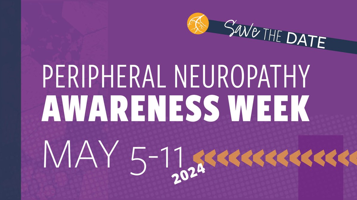 We're getting ready for awareness week! foundationforpn.org/save-the-date-… #peripheralneuropathy #foundationforpn #peripheralneuropathyawarenessweek