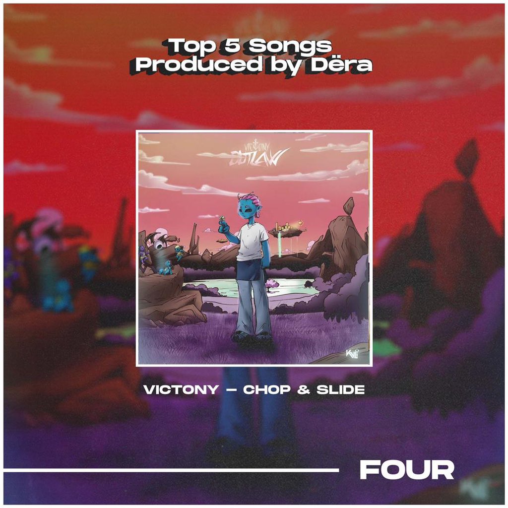 Top 5 Songs Produced by Dëra - @deratheboy 

@joeboyofficial - Baby
@oxladeofficial - HOLD ON
⁠@psychoyp - Be Like You
@vict0ny - Chop & Slide
@joeboyofficial & @ckay_yo - Wetin Be Love

#producer #musicproducer #musicpromotion #trendingnow #musically #fyp