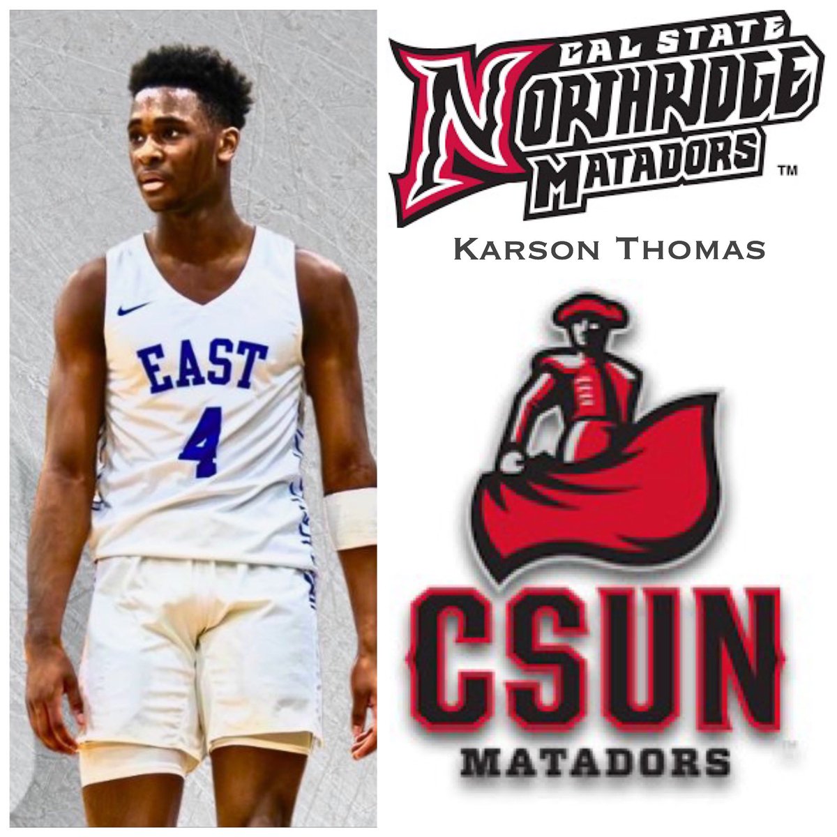 Good Morning ☕️ Karson ‘D-Wade’ Thomas (Lincoln Way East, 26) just received his very first Division 1 offer from California State Northridge. Special player.. Just getting started. Continued Blessings Nephew 👊🏾@KarsonThomas14