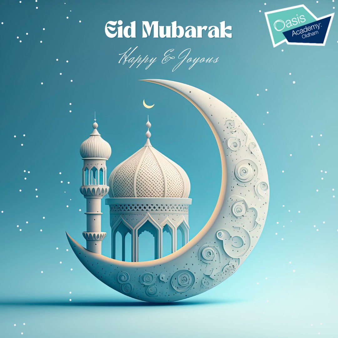 Wishing everyone celebrating #EidAlFitr a joyous and blessed Eid! May this special day bring happiness, peace, and prosperity to you and your loved ones #EidMubarak #oasisfamily #OAO