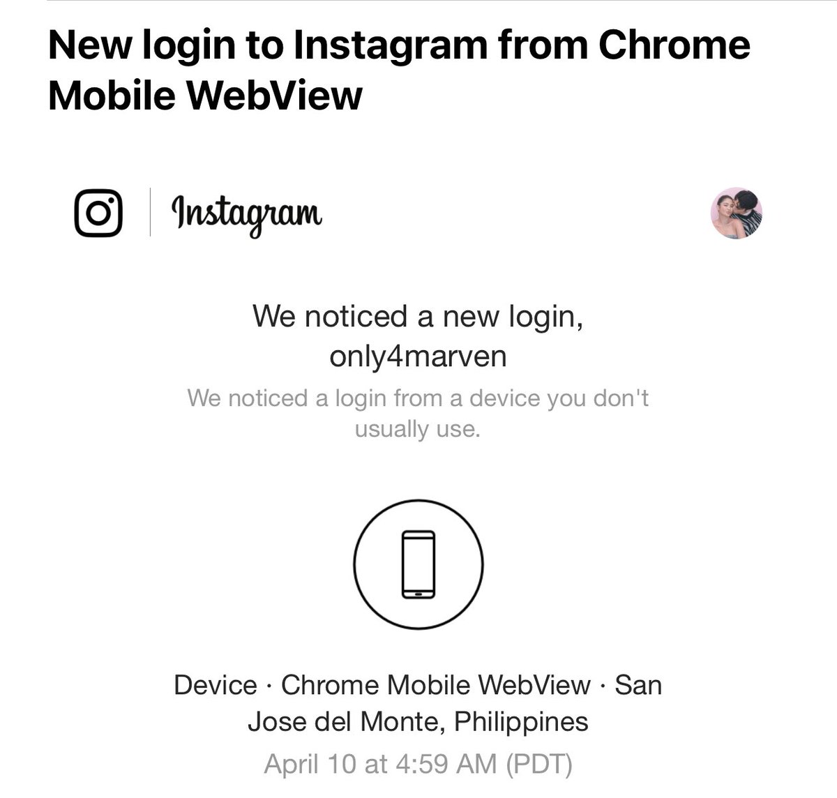 only4marven's tweet photo. wth may nag changed ng password ko sa instagram, hindi ko na maopen 😭 yes i’m not active just like before pero kini-keep ko ang marven accounts ko.

Sa mga nakafollow po sakin, if ever may mag message sainyo or may ipost gamit ang only4marven hindi po ako yun. https://t.co/88lwQgV7xH