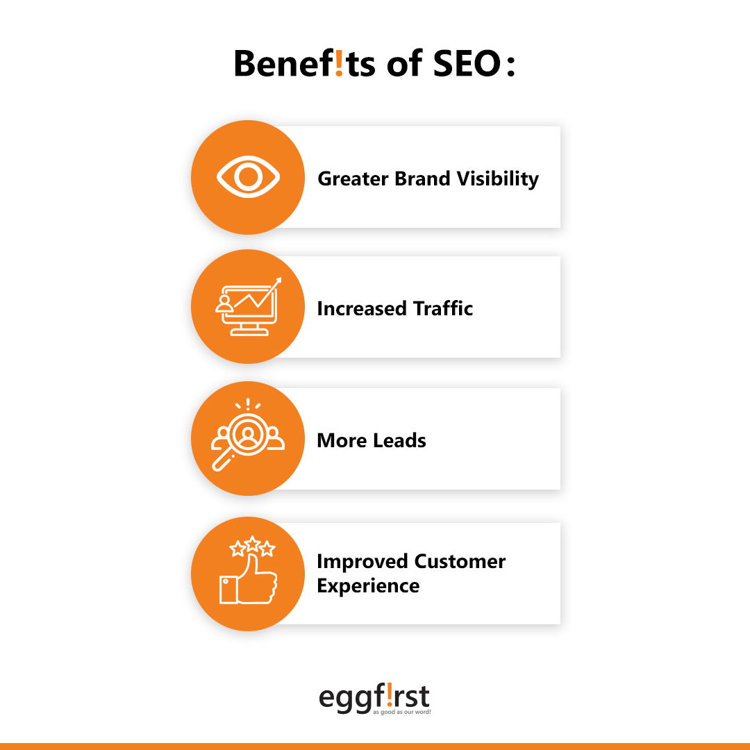 Go 'SEO-First' To Boost Your Online Brand.

#Eggfirst #EggfirstFamily #AndeKaFunda #DigitalAgency #ThursdayTip #seo2024 #benefitsofseo #onlinebrand #onlinepresence #offpageseoservices #onpageseoservices
