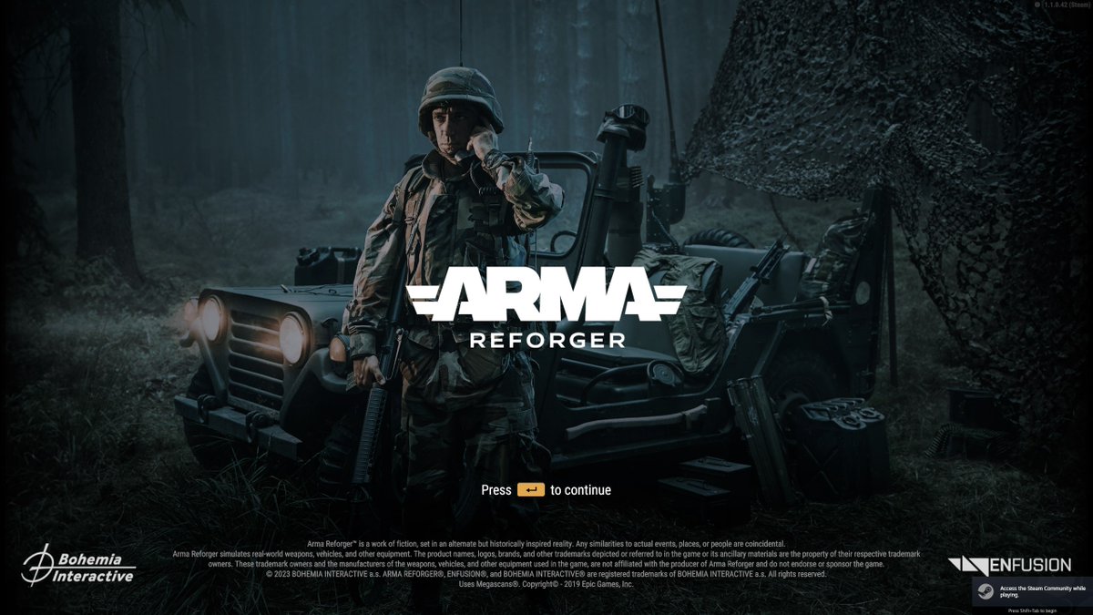 If anyone is familiar with Arma Reforger modding please reach out. 

Looking to create a new team for a long-term project, so any experience with map design, 3D modeling, textures, or general Enfusion Engine experience is a plus. 
@ArmaPlatform #ArmaReforger #Arma3