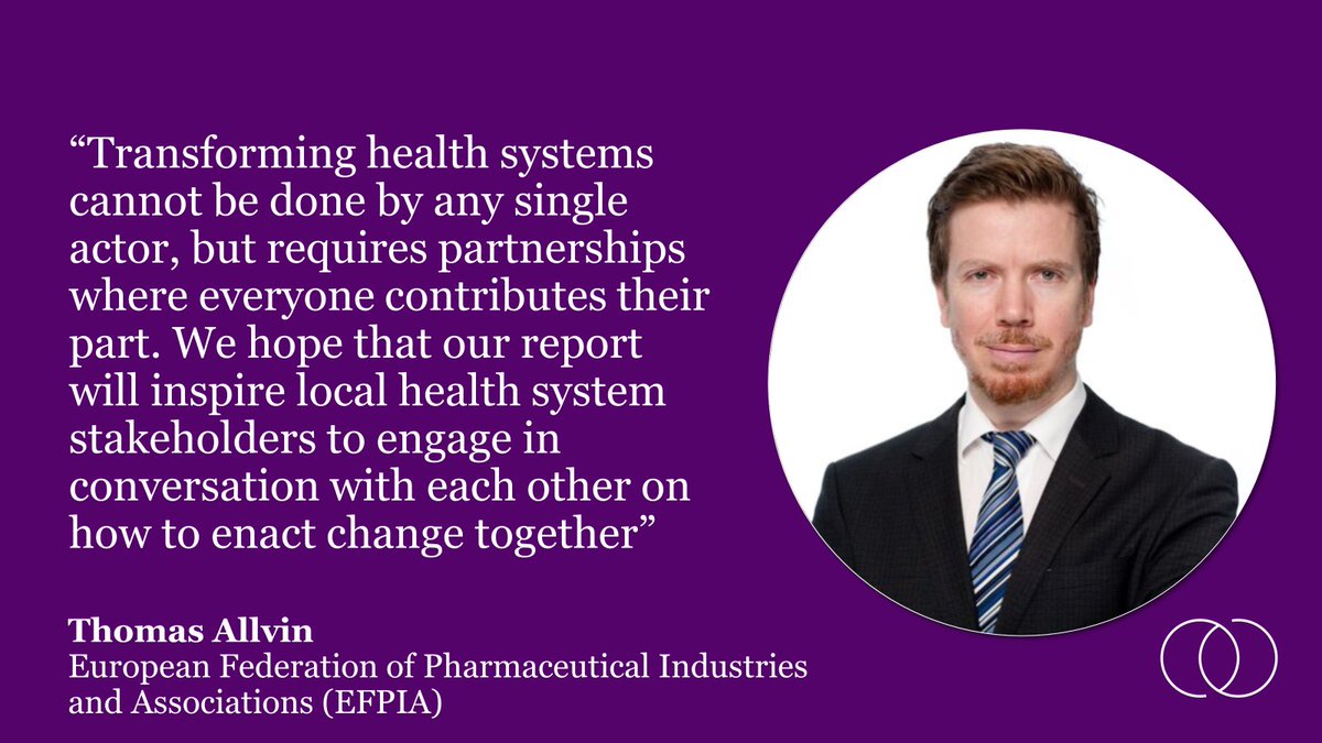 We've recently published a report titled 'A Compass for Collaboration: Navigating Stakeholders’ Roles in Transitioning To Value-Based Healthcare' 💡Why is this important? @ThomasAllvin (@EFPIA) comments! Read the report here 👉bit.ly/4ascwjA #VBHC #Valuebasedhealthcare