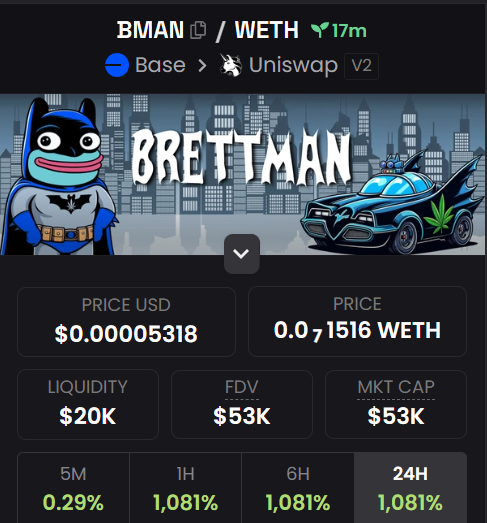 BrettManBase's tweet photo. Dexscreener socials are now updated!

Smash the rockets!

https://t.co/6Ficrlc6pt https://t.co/y1d12V7SHh