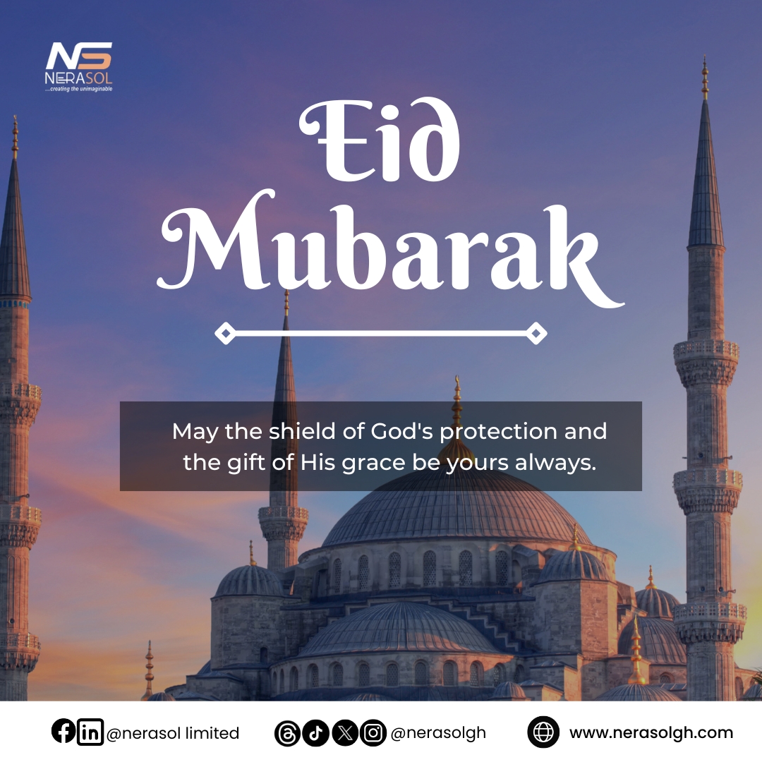 Nerasol extends warm wishes to all Muslim brothers and sisters on the occasion of Eid Mubarak! #Ramadan #Eidmubarak #nerasolgh #Allah #celebration #occasion Chief Imam