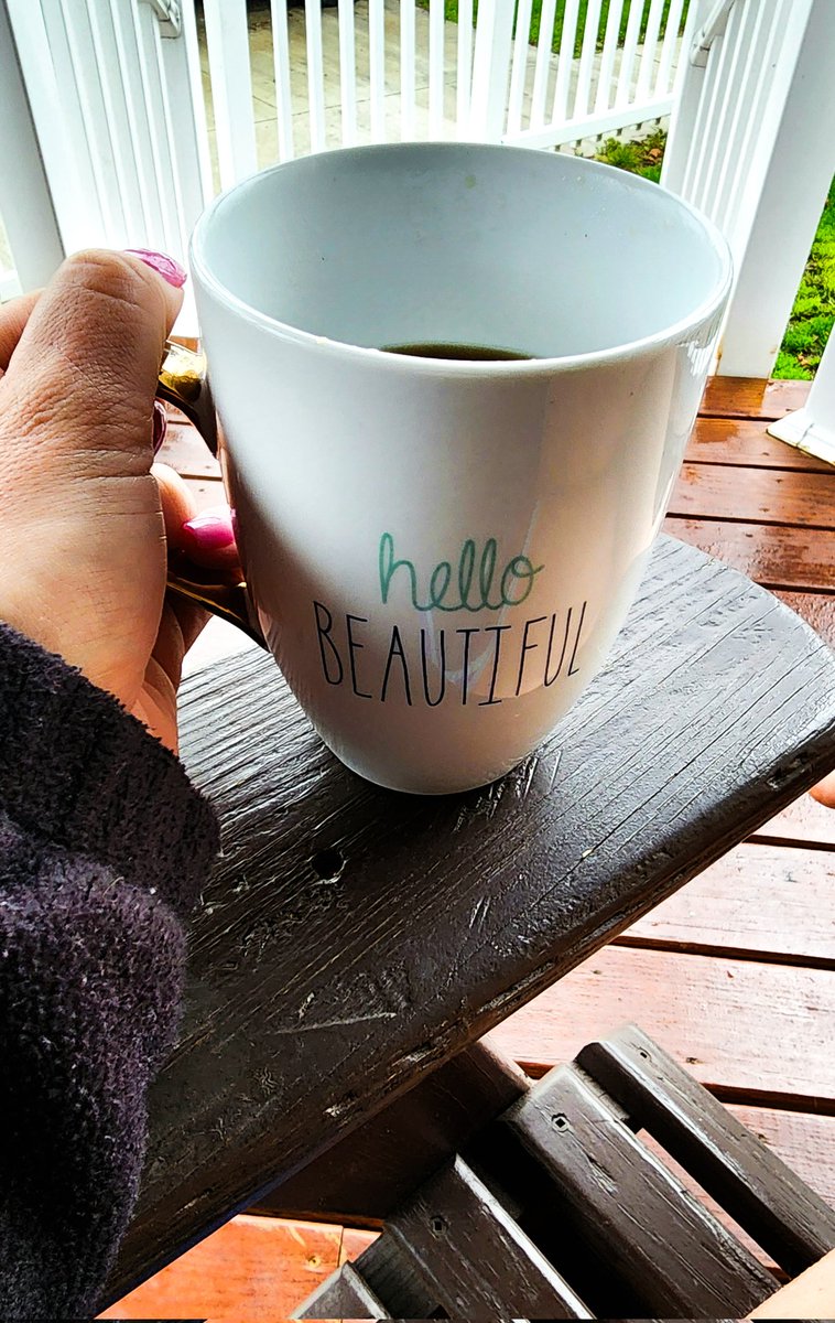 No better way to start my #birthday than with a cup of coffee on the porch. Have a fabulous day everyone! #souths1dehype #coffee #spring #birthdaygirl #MorningVibes