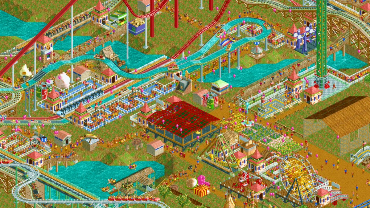 Rollercoaster Tycoon remains one of the greatest games in PC history. At 25 years old, the series' best are now available for $3. pcgamesn.com/rollercoaster-…