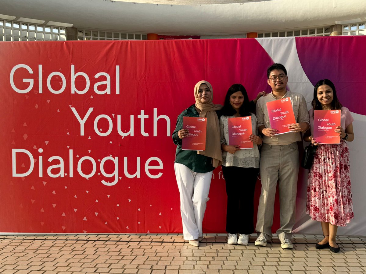 During ICPD30 Global Youth Dialogue, FP2030 launched its AY Strategy—a monumental moment! Speaking in the panel, as Nepal's Youth Focal Point, I emphasized key issues: meaningful and inclusive youth involvement, collaboration, resource mobilization, m&e, and tackling root causes.
