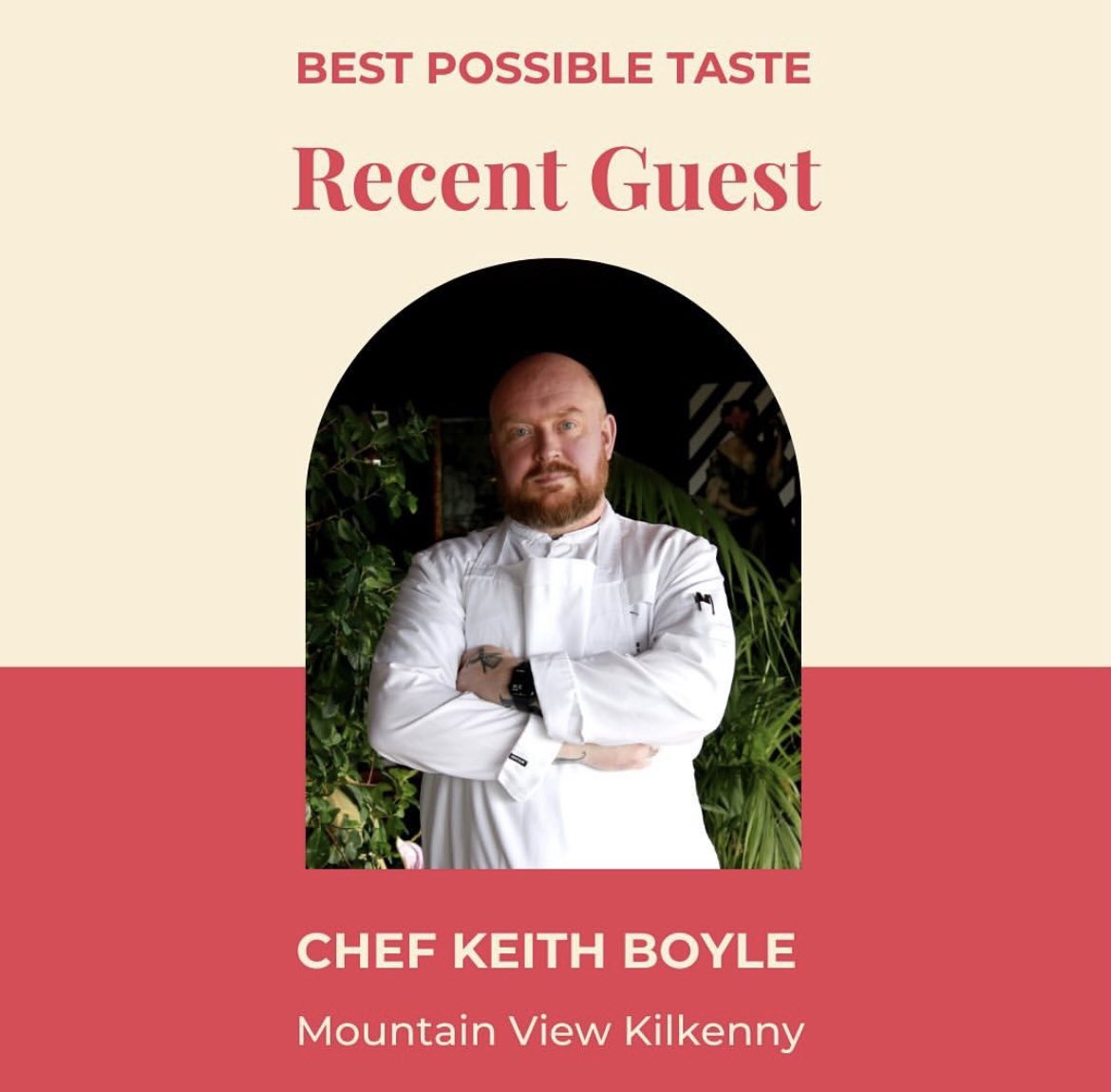 On @queenoforg’s Best Possible Taste; @kboylechef talks about his career and recent move to in Kilkenny’s Mountain View in Ballyhale; restaurant, events venue and lovely market #foodpodcast sharonnoonan.com/9-april-2024-c…