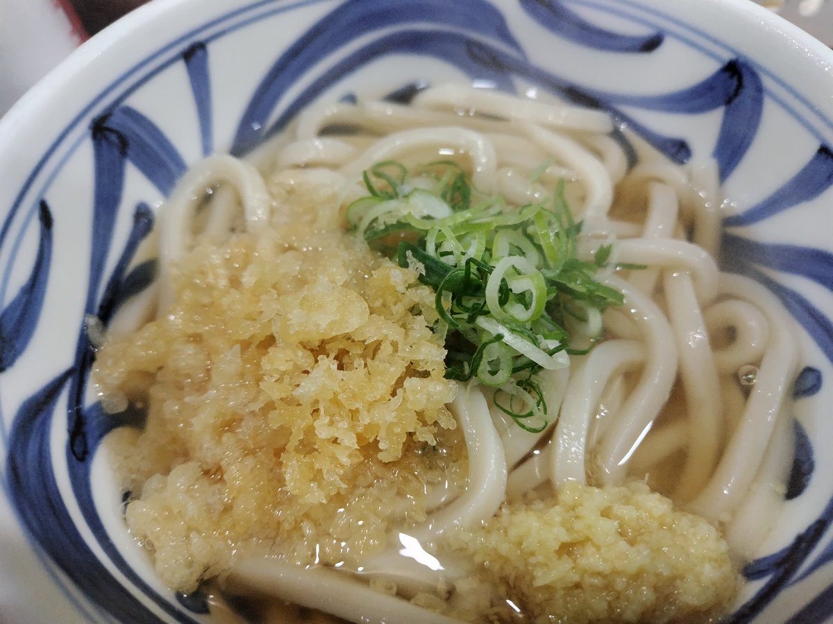 うどん食べておわり