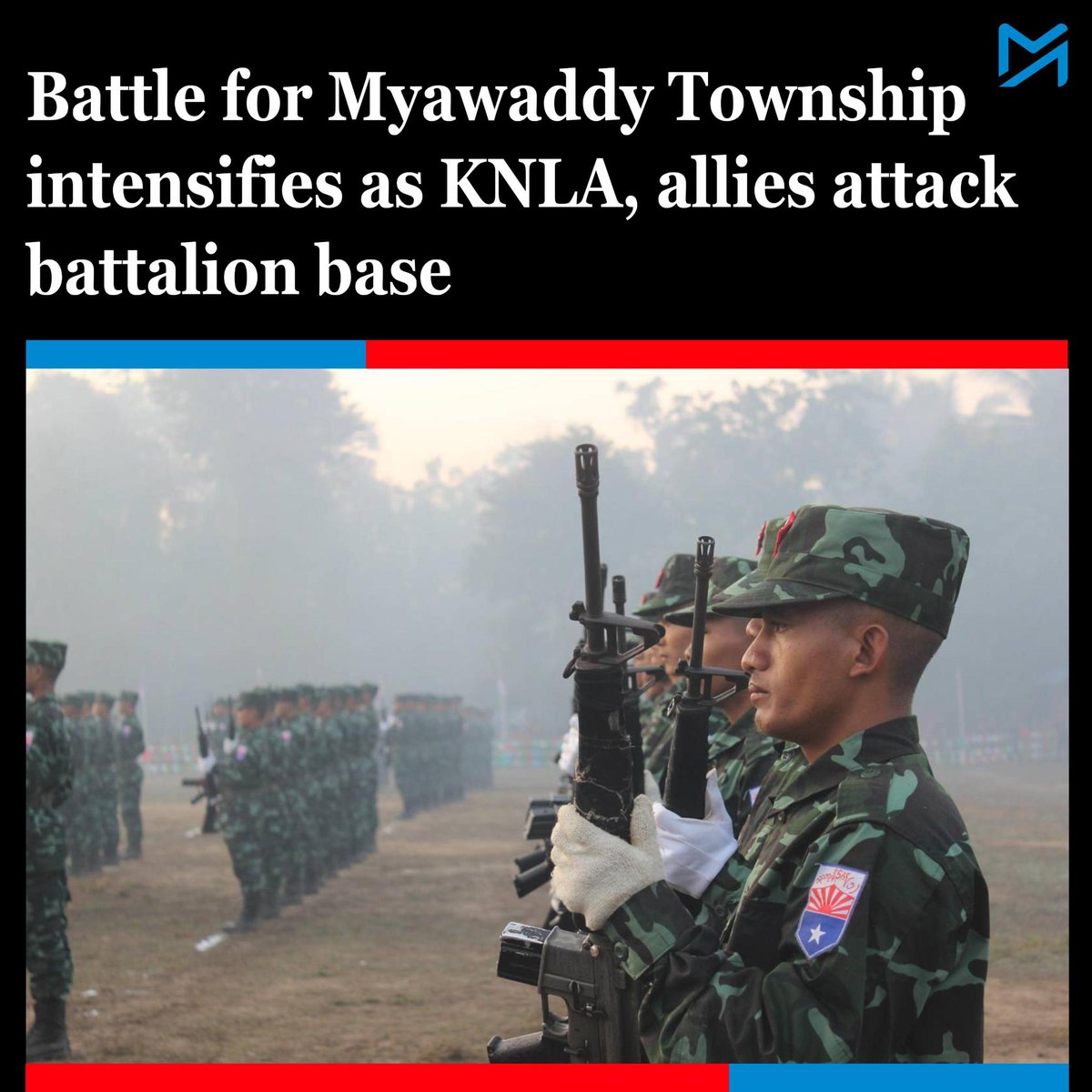 After a two-day pause in fighting, the junta air force began carrying out airstrikes on resistance targets in the outskirts of Myawaddy again on Tuesday Read More : myanmar-now.org/en/news/battle… #Myanmar