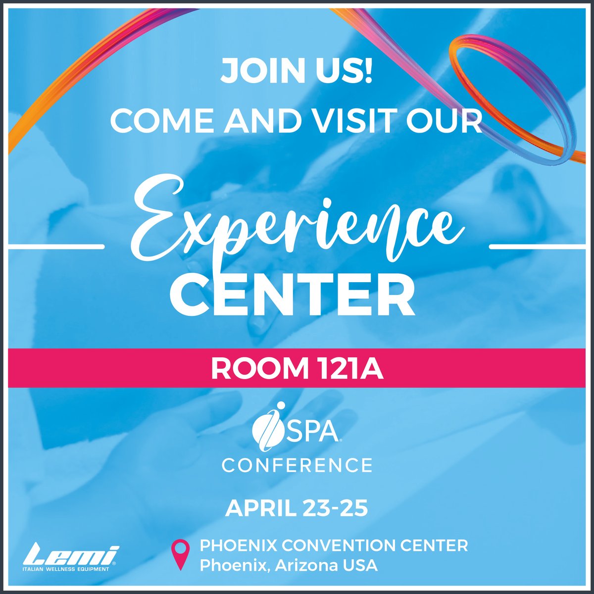 Get ready for the highlight of the year in the US! Join us at the 2024 ISPA Conference & Expo in Phoenix, Arizona 🇺🇸
LEMI is proud to be a Gold Sponsor. Visit our Experience Center in Room 121A 😃

#ispadoyou #ispa2024 #spaequipment #spaconference #lemigroup #madeinitaly