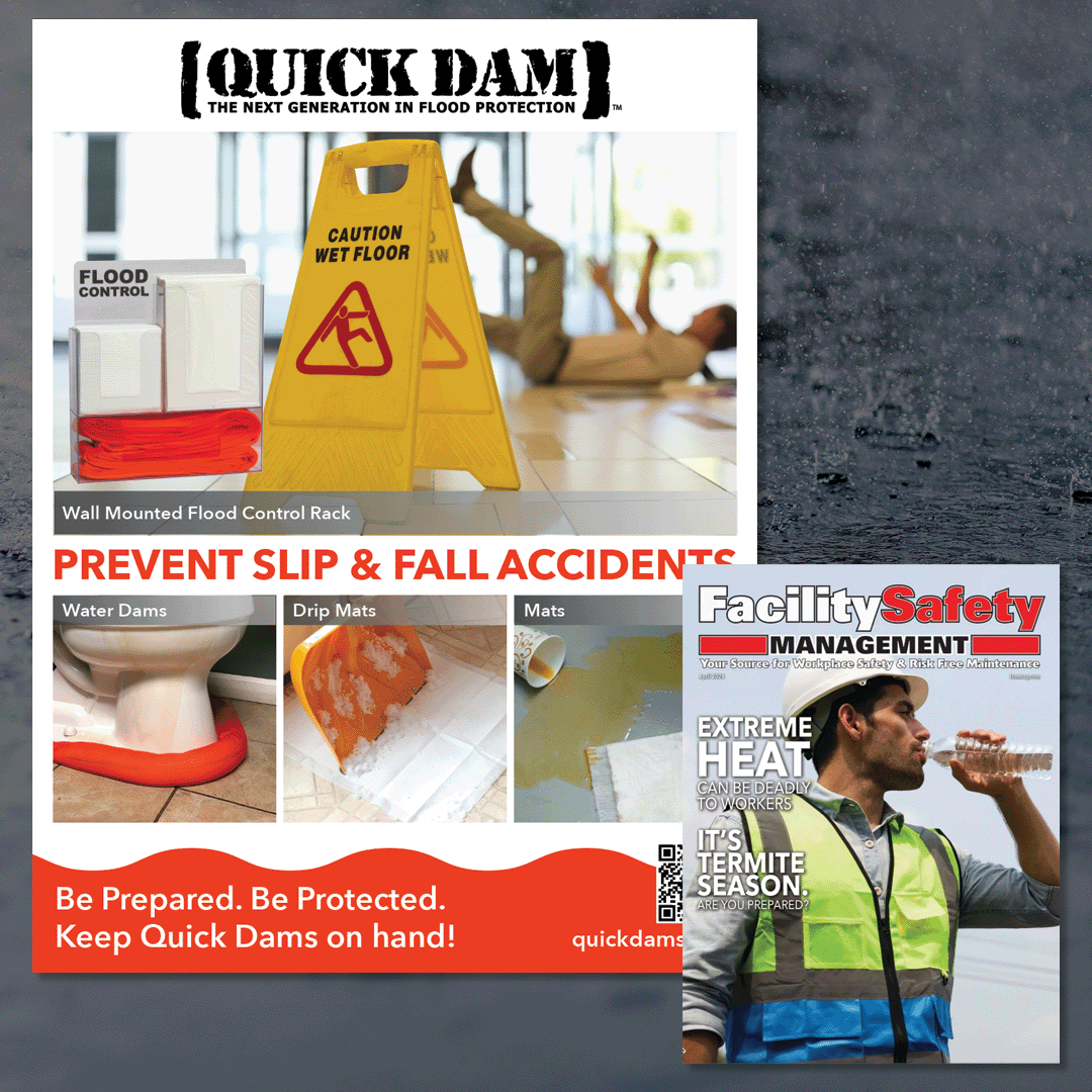 Did you know that Slip & Fall Accidents are the cause of the most workers comp claims, insurance claims, and missed days at work for companies? Check us out in the April edition of Facility Safety Management! hubs.la/Q02spRwr0 #facilitymanagement #propertymanagement #safety