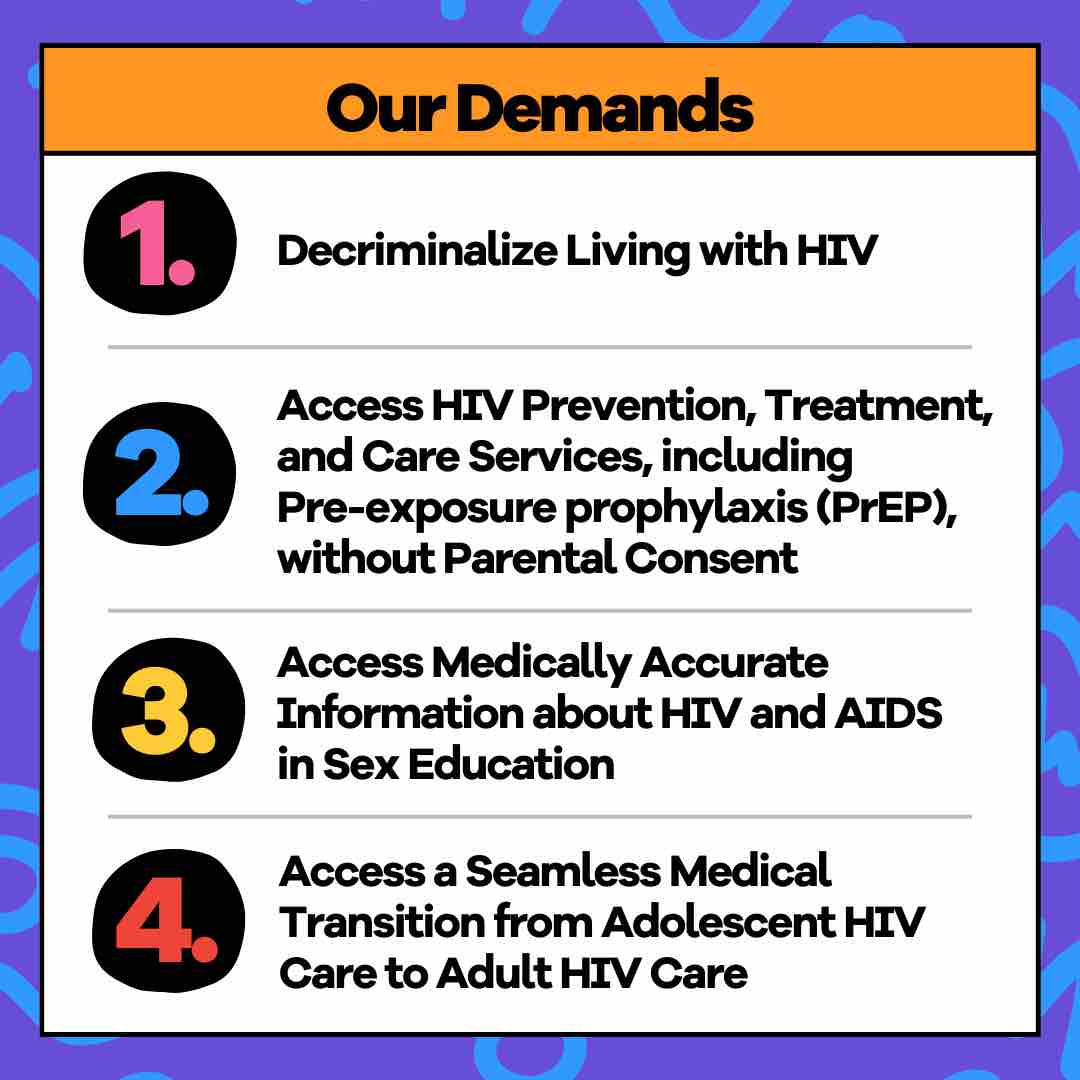 🗓️ TODAY is National Youth HIV & AIDS Awareness Day! Join us and thousands of accounts nationwide in posting online using #NYHAAD. We encourage you to use the NYHAAD toolkit on our website for inspiration. nyhaad.org