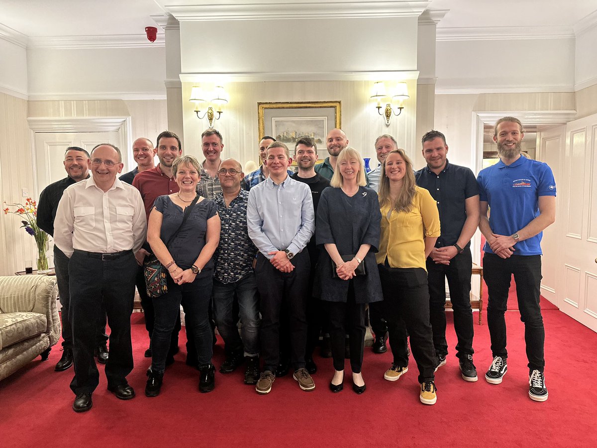 Last night the Governor welcomed some of the crew of the Falklands-flagged Royal Research Ship Sir David Attenborough before they departed for Antarctica this morning. The #Falklands and British Antarctic Survey has built a strong relationship over the years.