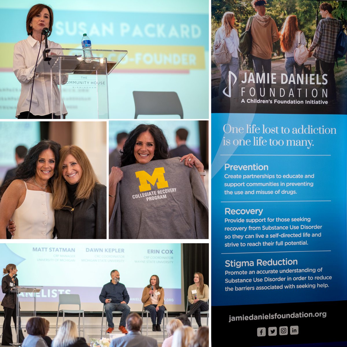 #WednesdayWisdom The @JDanielsFund’s Blossoms of Hope event w/ speaker @PackardSusan, HGTV co-founder, highlighted the benefits of collegiate recovery programs. #CKCAgency’s Carolyn Krieger is a proud supporter. #prevention #recovery #stigmareduction @ChildrensFndn