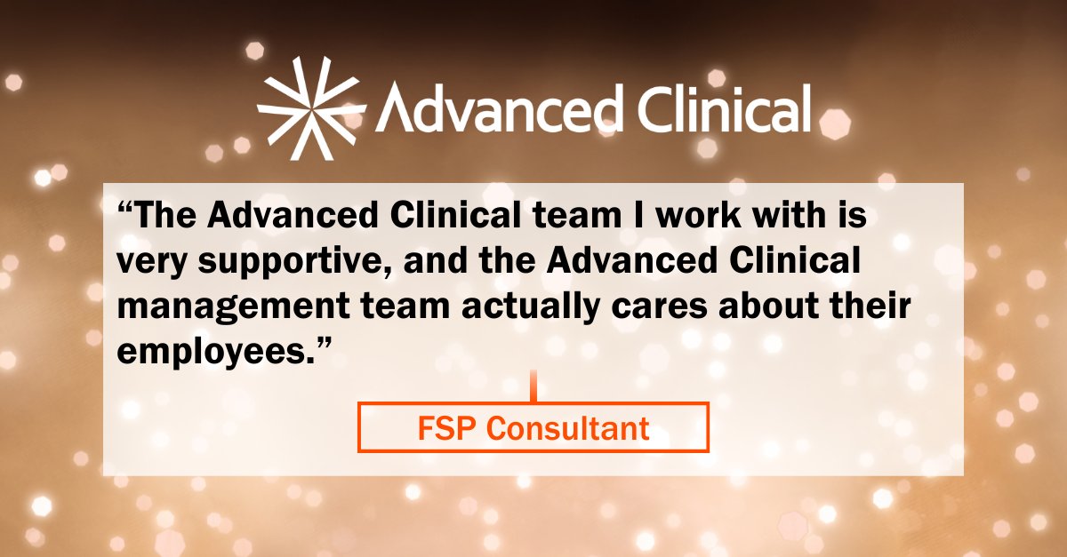 We are grateful to our consultants who help us deliver a better clinical experience. If you're interested in a career with our Functional Service Provide (FSP) team, learn more: hubs.la/Q02p7hvm0 #FSP #ABetterClinicalExperience #clinicalresearch