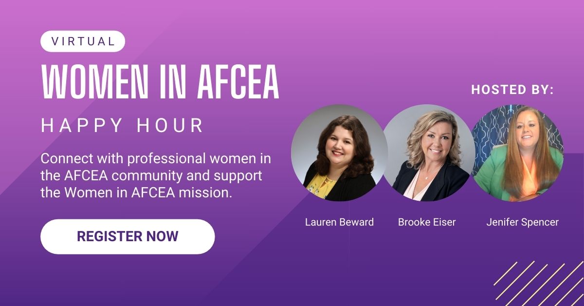 Join #WomeninAFCEA on April 23 to discuss social media and how to optimize your LinkedIn experience! Switch off from work and join your fellow women professionals for this month’s virtual Happy Hour: buff.ly/3VVVmXo