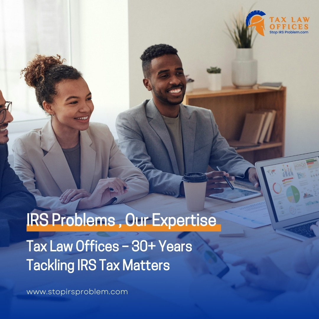 Tax Law Offices – a legacy of 30+ years in conquering IRS tax matters! Your finances find a home in our experienced hands.
#irsproblems #irsaudit #taxresolution #taxattorney #irsinvestigation #irsdebt #taxlawyer #IRSHelp #illinoistaxlawyer #taxbusiness #taxattorney #irsrelief