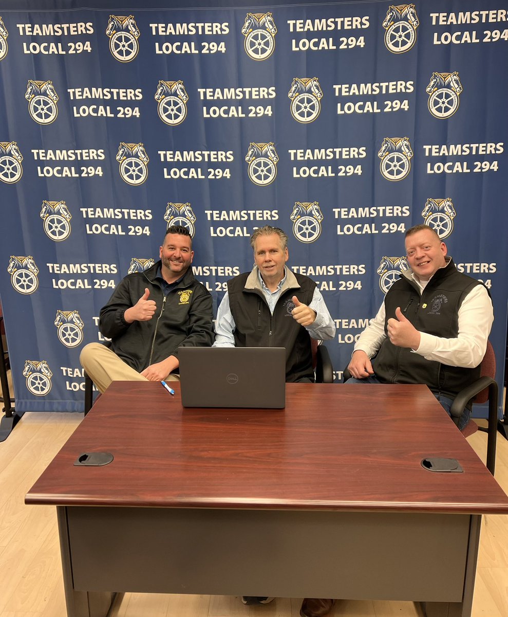 Stay tuned for the newest PodCast with Union Labor Advisory Network’s Michael Fina and Teamsters Local 294’s Business Agent Stan Koniszewski, Organizer Jason Hughes and CDL Trainer Tony Sidoti discussing Local 294’s training and education programs along with other topics!…