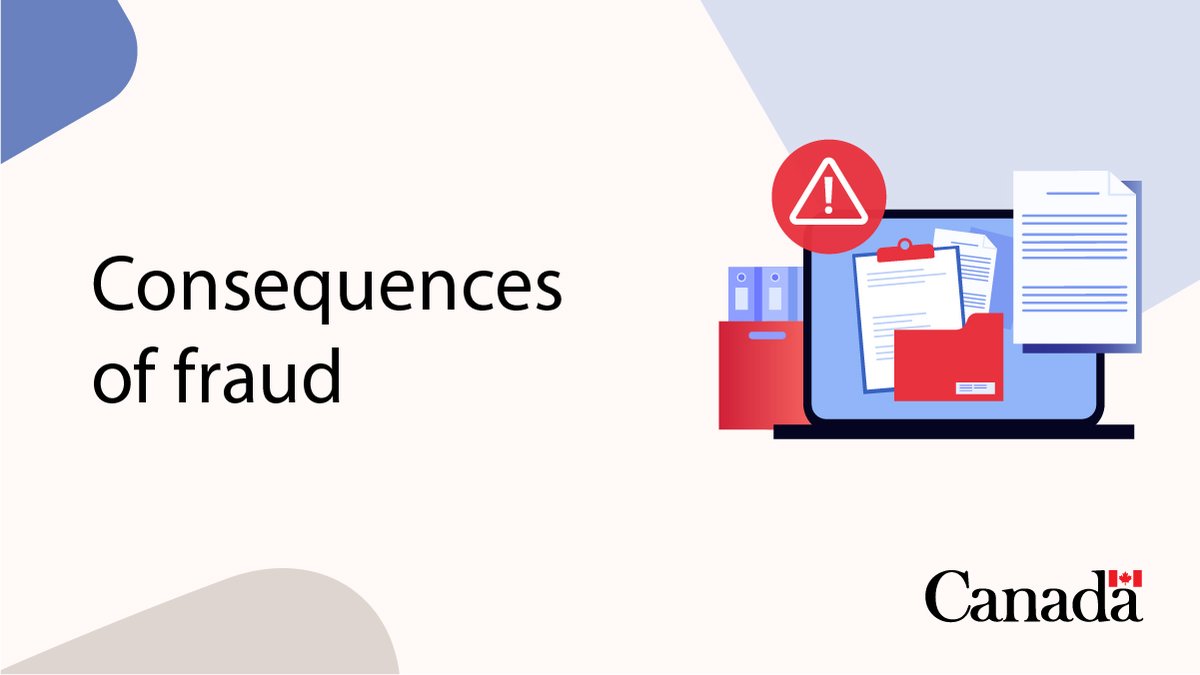 There are serious consequences for lying on an application or in an interview, or for sending fake or altered documents to IRCC. You are responsible for all the information in your application, even if a representative completes it for you. Learn what happens if you give