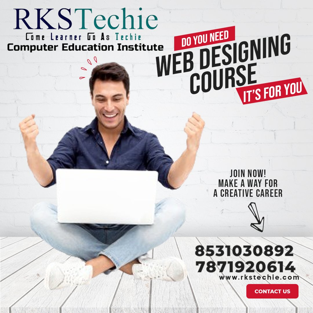 RksTechie's tweet image. #computereducationinstitute #computertraininginstitute #WebsiteDevelopment #websitedesign