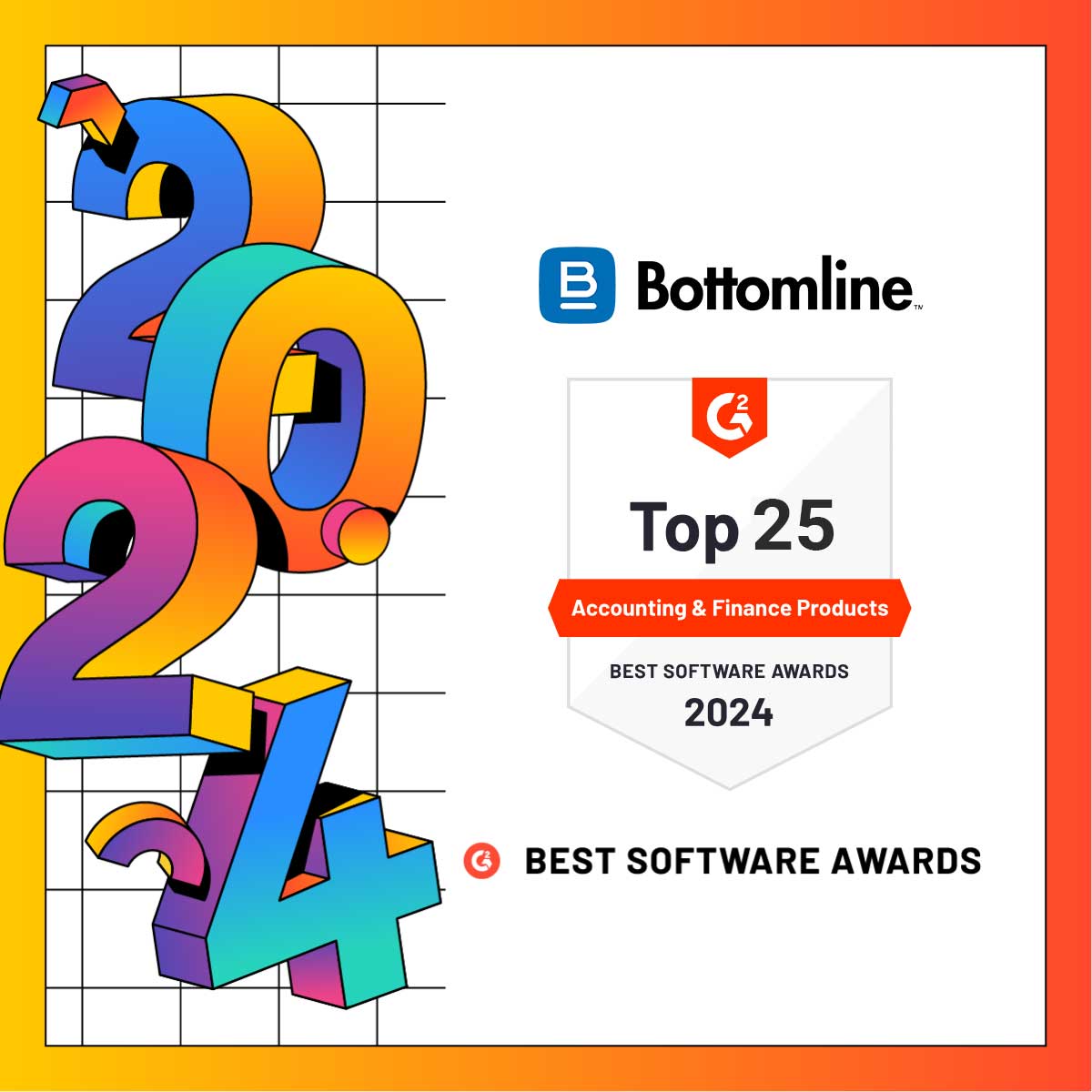 Delighting our customers is a guiding principle. So, we are delighted to be recognized with a G2 Best Accounting & Finance Software Award. Thank you to our customers - your ongoing support and feedback is valuable! #B2BPayments #APAutomation #Accounting #Finance